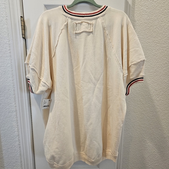 We The Three short sleeve, oversized, sweater - Picture 4 of 7